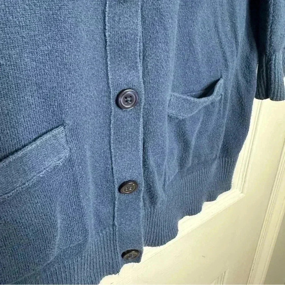 Banana Republic Factory Cardigan Dark Blue Size Small - Picture 2 of 16